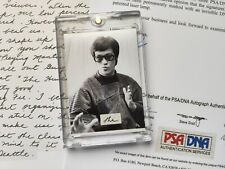 RARE Authentic Bruce Lee handwritten cut word “The”  PSA/DNA LOA not signed