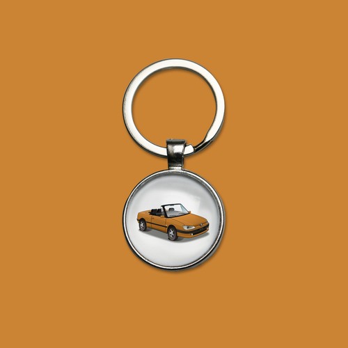 Porte clés peugeot - porte-clés, 306