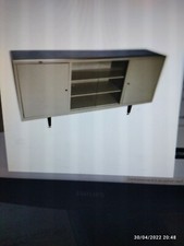 Enfilade vitrine ATAL vintage  design industriel  epoque 1960.1970.demontable.