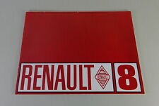 Prospekt / Broschüre Renault R8 Stand 1968