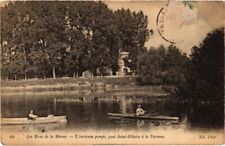 Old postcard La Varenne L'ancienne Pompe FRANCE (1339555)