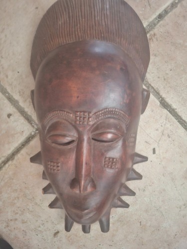 Masque africain bois - africain, en