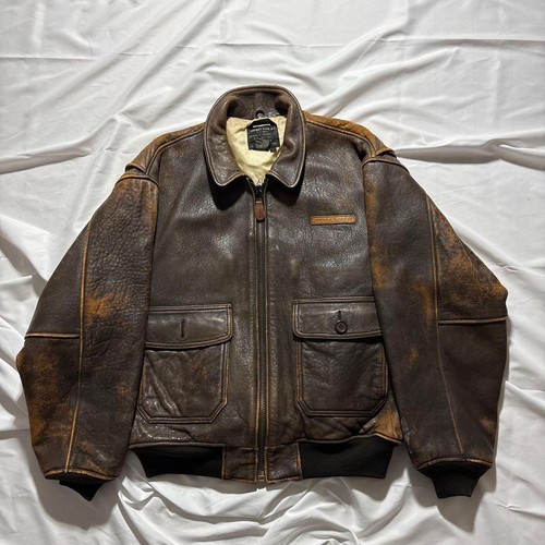 Avirex veste bomber cuir - avirex,