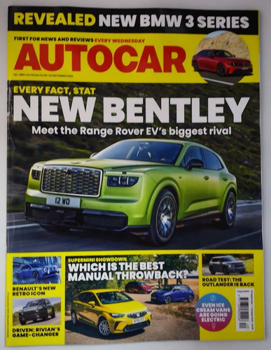 Autocar magazine septembre - autocar,