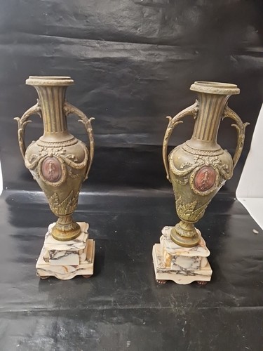 Paire vases cassolette - paire,