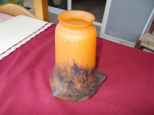 Ancien abat jour tulipe - abat-jour, en