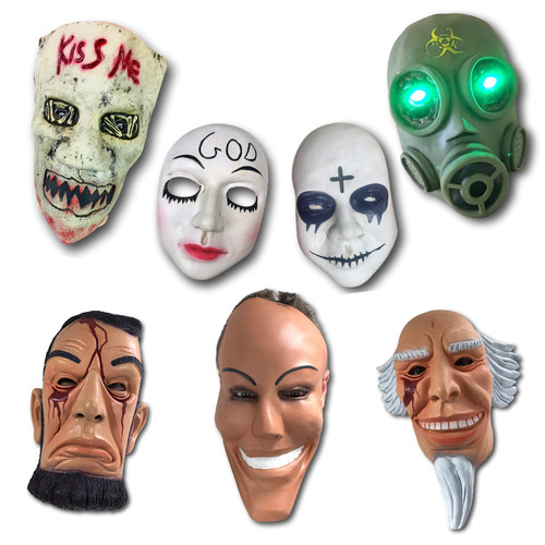 Purge masque grin halloween - la,