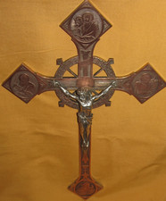Crucifix ancien en bronze