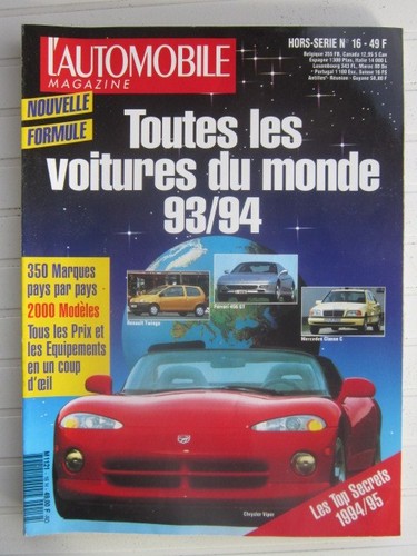 Automobile hors série - l', n°