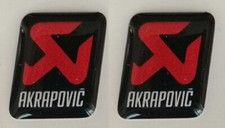 2 Adhésifs Stickers Akrapovic
