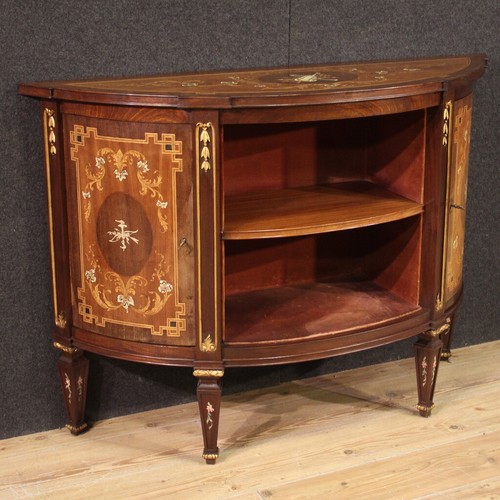 Demi lune buffet - , ancien