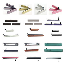 OEM Sim/Micro SD Card Slot USB Port Cover Caps For Sony Xperia Z Series Lot New