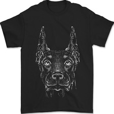 A Doberman Chien T-Shirt 100% Coton