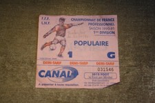 Ticket  )) TOULON V MARSEILLE
