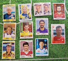 11 images stickers Panini Foot Belgique 1990 - 1996 - 2001 - 2018