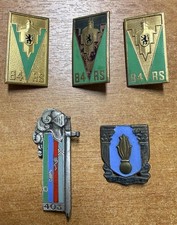 TOUTES ARMES LOT DE 5 INSIGNES