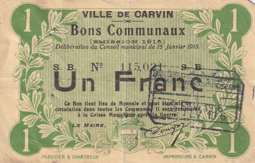 France bon communal franc - bon,
