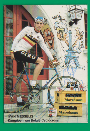 Cyclisme carte cycliste ivan - carte,