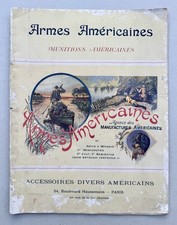 Catalogue 1900 Armes Américaines  Smith & Wesson - Winchester - Colt - Remington