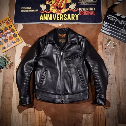 Men biker jacket vegetable - men's,
