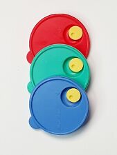 Magnet Lid CRYSTALWAVE Keychain TUPPERWARE RARE Vintage Miniature Box
