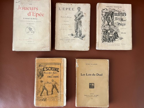 Escrime livres depuis - depuis, 1886