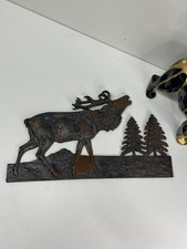 Plaque en fonte décorative