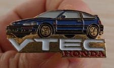RARE PIN'S CAR HONDA CIVIC CR-X ENGINE VTEC