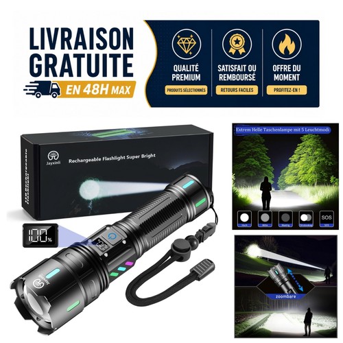 Lampe torche led ultra - lampe,