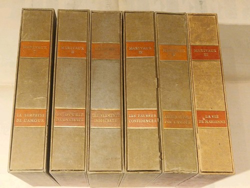 Oeuvres marivaux volumes - oeuvres, 6