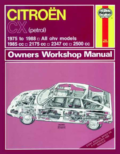 Manuel atelier citroen cx - manuel,