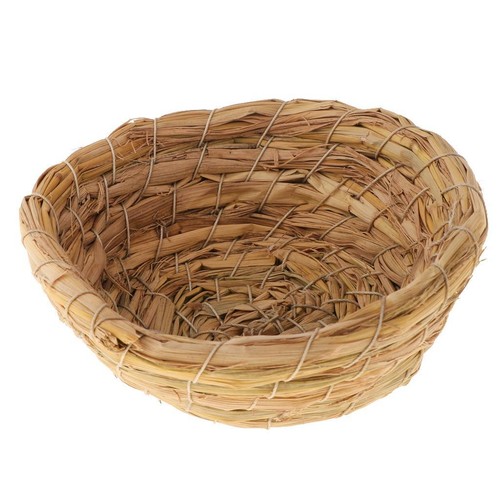 Cage nid oiseau en paille - cage, de
