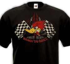 T-Shirt BORN TO RACE Racer Hot