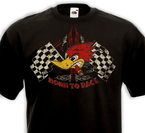 Shirt born race racer hot - t-shirt,