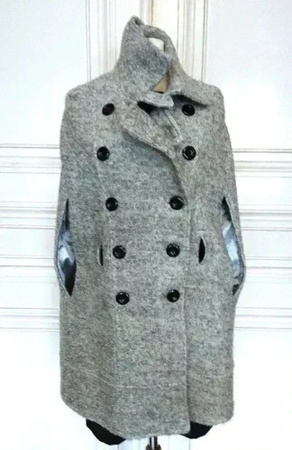 Rene derhy manteau cape - cape, laine