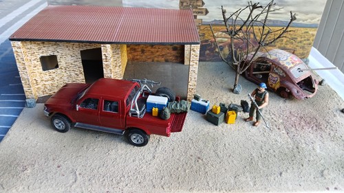 Diorama pick toyota - a, la