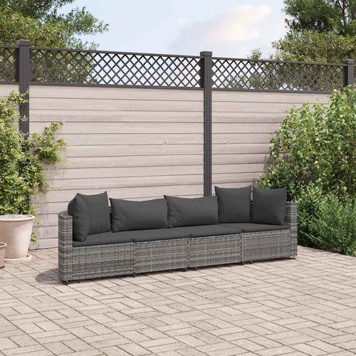 Salon jardin avec coussins - jardin,