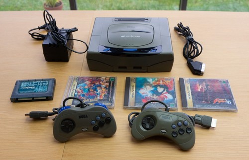 Console sega saturn - console,