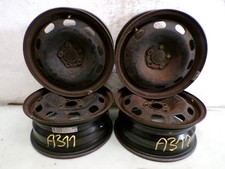 4x Jante en Acier VW Golf 4 Polo 9N Etc. Skoda Fabia 6Y Audi A3 8L 6x15 ET38