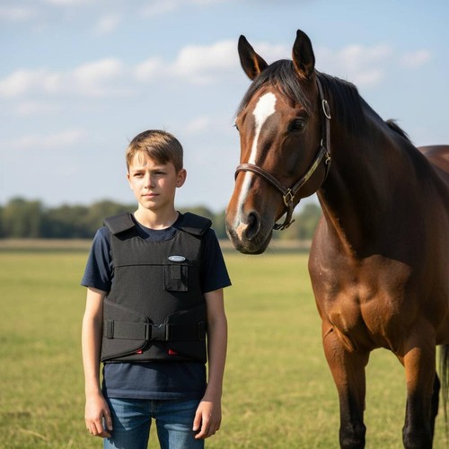 Gilet protection équestre - gilet,