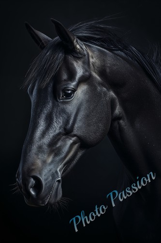 Photo cheval sauvage - a4,