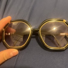 Ted Lapidus MOST ICONIC Sunglasses Vintage Caravan UV400 Paris 70's 