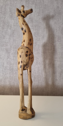 Sculpture girafe africaine - girafe,