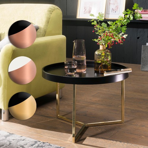 Finebuy table basse bois - table,