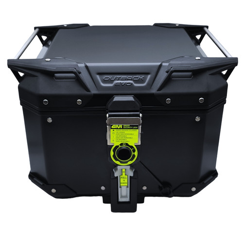 Coffre arrière 42l aluminium - coffre,