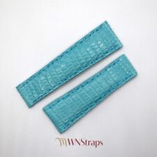 Bracelet En Lézard Bleu Pour