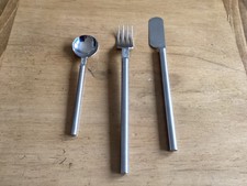 Air France Concorde Metal Bouillet & Bourdelle 3 Piece Cutlery Set Rare 1990's