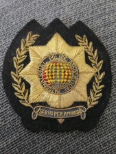 Ancien Écusson police Internationale Police Association SERVO  PER  AMIKECO Rare