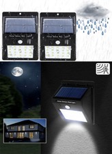 Ensemble 2 Spots LED Solaire