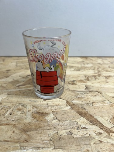 Verre moutarde amora snoopy - à,